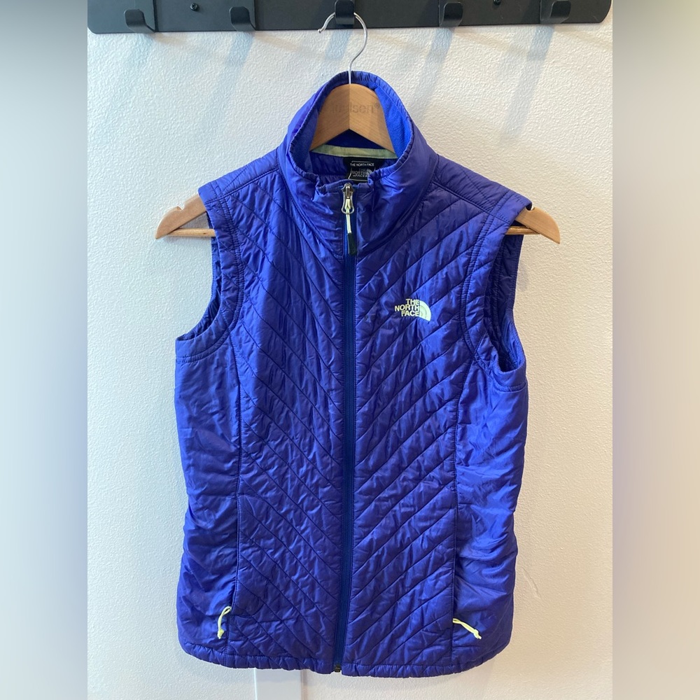 North Face purple vest